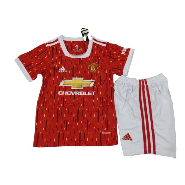 Maillot Football Manchester United Domicile Enfant 2020-21 Rouge